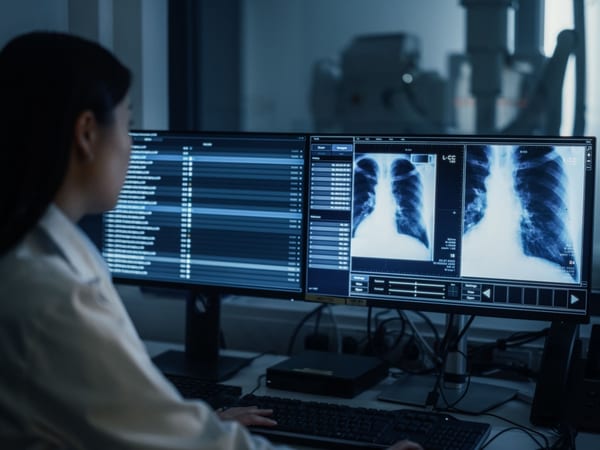 MRI scanner at Dr Idol Radiology Department
